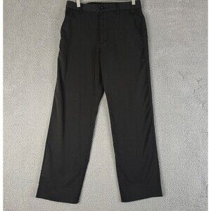 Travis Mathew Pants Men 30 x 27 Gray Stripe Golf Performance Stretch Chino